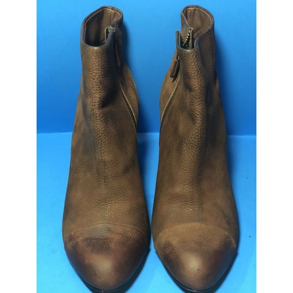 Cole Haan Women's Brown Leather Pull On Zipper - Picture 2 of 12